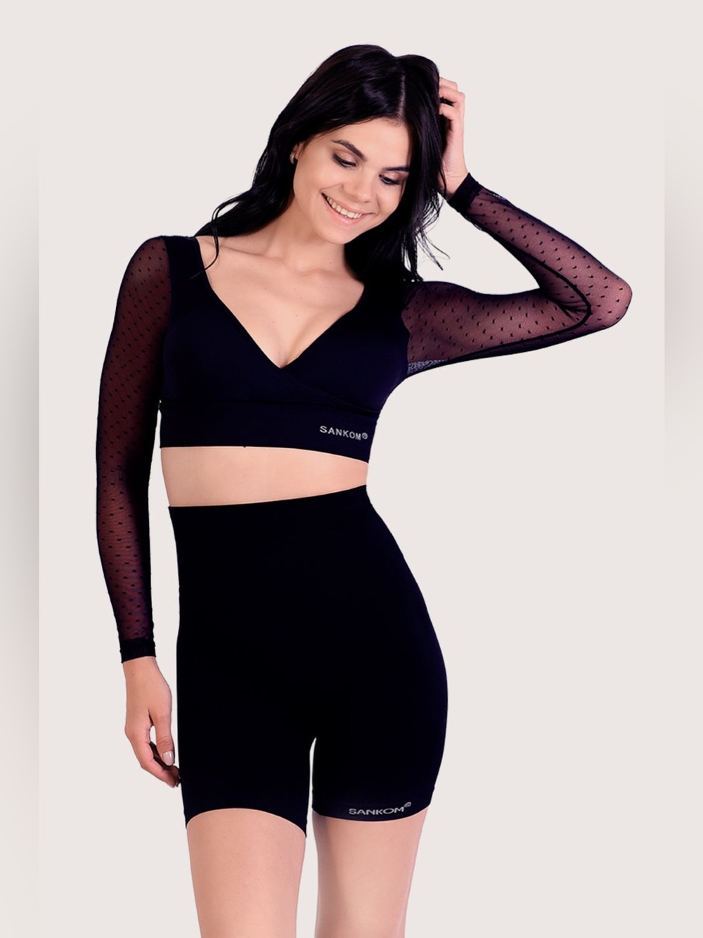 SANKOM PATENT SHAPER - CLASSIC BLACK NWT Size L/XL High Rise Tummy Control
